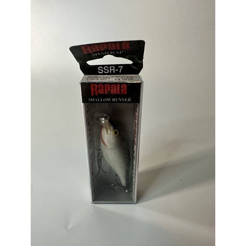NEW RAPALA SHAD RAP SSR07 SD SHAD SHALLOW RUNNER FISHING LURE CRANKBAIT NIB